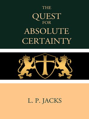 cover image of The Quest For Absolute Certainty